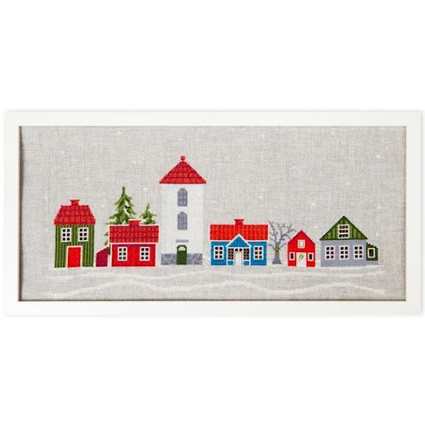 Broderikit bilde julemotiv 25 x 50 Svarta Fåret