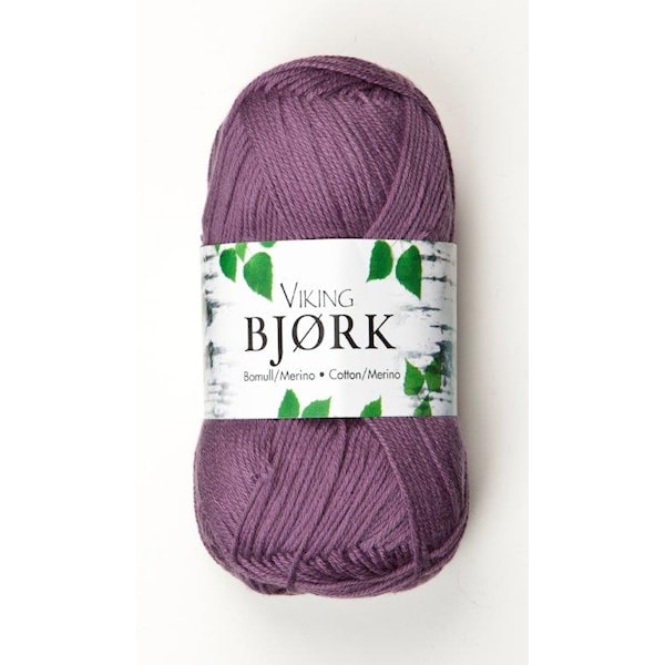 Viking of Norway Bjørk 50 gr Lilla 569