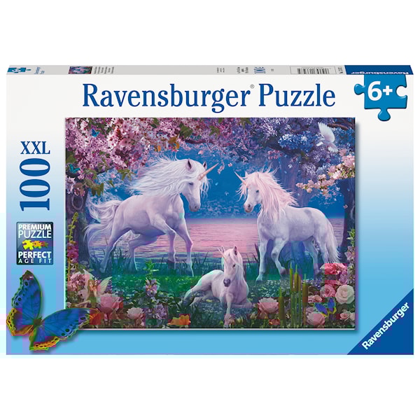 Puslespill 100 Enhjørninger