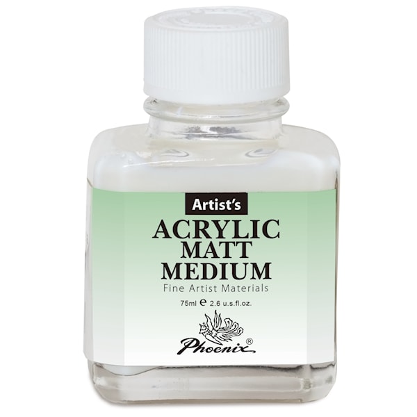 Akryl matt målarmedium 75ml