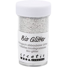 Bio kimalle, hopea, 27 ml, 15 g/ 1 tb
