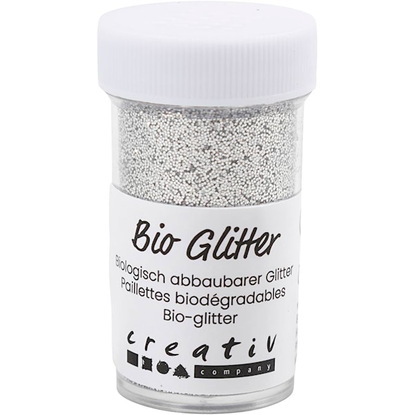 Bio-glitter Silver 27 ml/ 1 burk