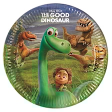 Den gode dinosaur, Papptallerkener, 23 cm, 8 stk.
