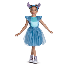 Disney Stitch Maskeradklänning XS (3-4) Disguise