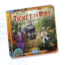 Ticket To Ride Map, Africa Expansion