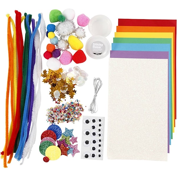 Creativ Company Kreativ Mix Regnbue -  DIY & Hobbysett