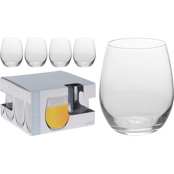 Dricksglas H10cm 4-pack - glas Dricksglas H10cm 4-pack - glas