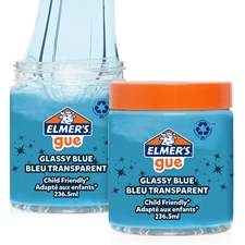 Elmers färdigt Slime 236 ml, Glossy Blue