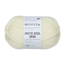 Artic Wool Aran villalanka 100 gr Tuisku 025 Novita