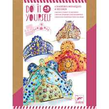 DIY-Kit Diadem med Glitter-Mosaik och Stenar Djeco