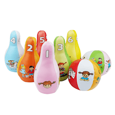 Astrid Pippi Soft Bowling Set