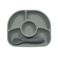 Tallrik Antispill + Sked bblüv