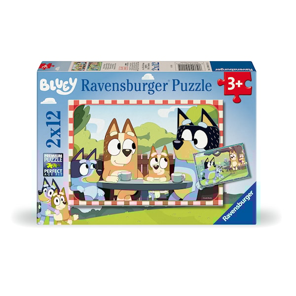 Ravensburger - Bluey 2x12p  (12004111)