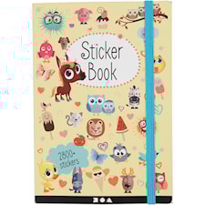 Bok med klistermärken - 2800 olika stickers Creativ Company