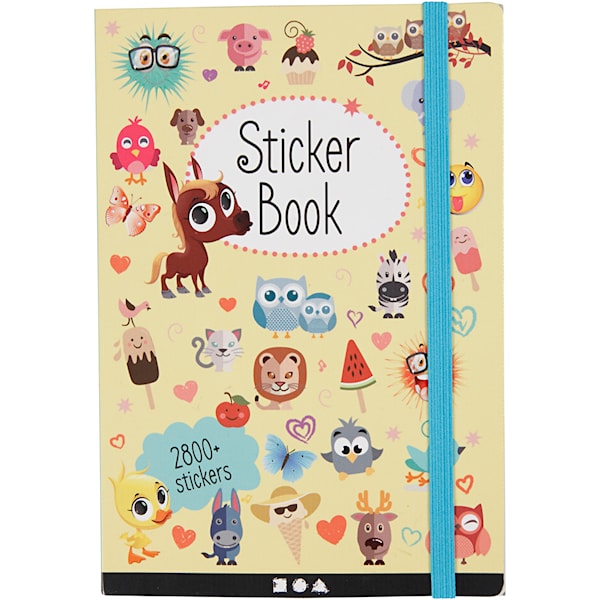 Sticker Book with 2800+ stickers (27070)