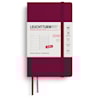 Weekly Planner & Notebook 2026 A6 Soft Port Red Leuchtturm1917