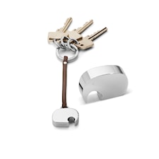 Georg Jensen Gåvoset Ölefant Och Elefant Nyckelring Rostfritt Stål