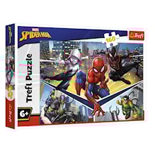 Spiderman Pussel 160 bitar Trefl