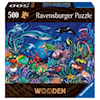 Wooden Puzzle Under the Sea 500 bitar, Ravensburger