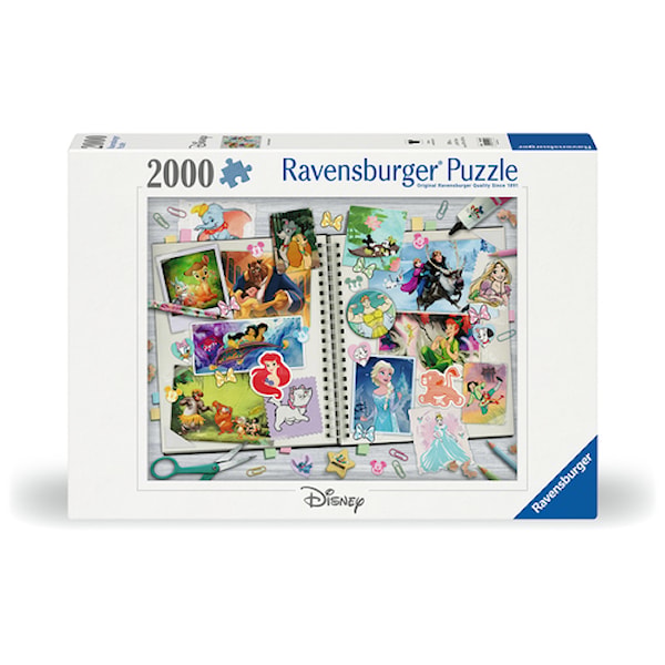 Disney Scrapbook Pussel 2000 Bitar Ravensburger