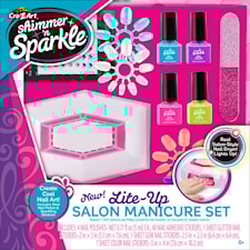 Lite Up Salon Manicure set, Shimmer N Sparkle
