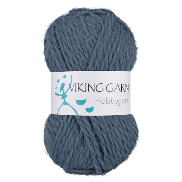 Hobbygarn 50 g Blå 927 Viking Garn
