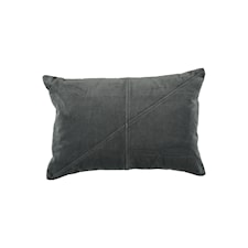 Gripsholm Walter Kuddfodral Bomull GOTS 40x60 cm Antracitgrå