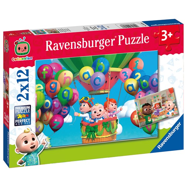 Learn And Play Cocomelon Pussel 2x12 bitar Ravensburger