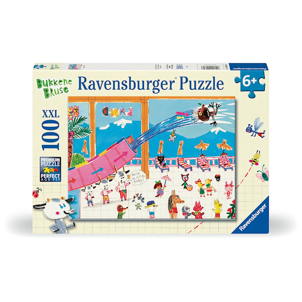 Pussel Bukkene Bruse 100 bitar, Ravensburger