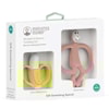 Matchstick Monkey Banana & Monkey Teether Set Pink