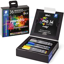 Brush Pen Pigment 36-pack Staedtler