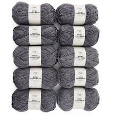 Adlibris Socki Stonewash 100g Slate B116 10-pack