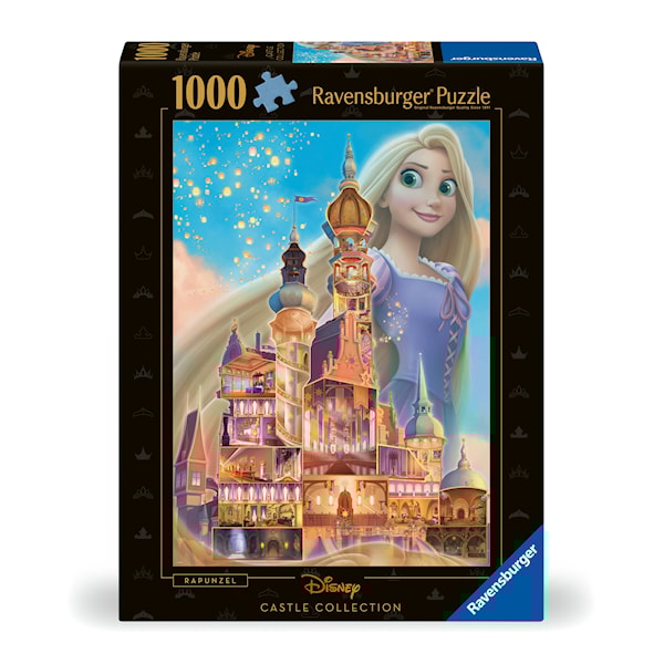 Disney slott Rapunzel 1000 Puslespill brikker, Ravensburger