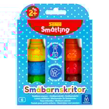 Småtting Småbarnskrita 6-Pack Sense