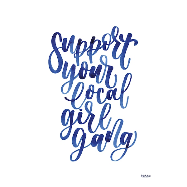 Girl Gang poster by Ink & Lise 50x70 cm Wonderwall - posters & väggdekoration Girl Gang poster by Ink & Lise 50x70 cm Wonderwall - posters & väggdekoration