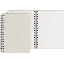 Anteckningsbok A5 Dotted Linen 90 Blad Bigso Box of Sweden