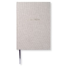 Paperstyle Gästbok Natur A5 Textil 128 sidor