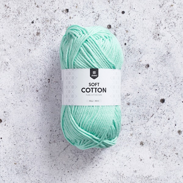 Soft Cotton Bomullsgarn 50 g Mint Conditinon (8903) Järbo