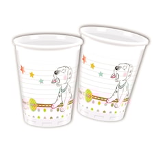 Baby Shower Plastmuggar, 8 st