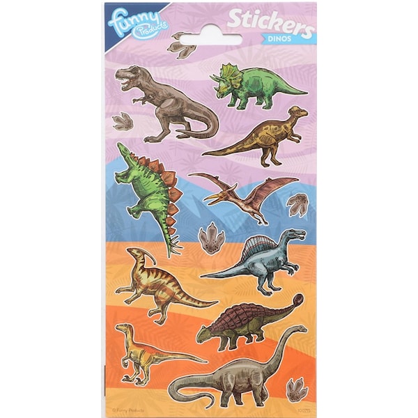 Klisterm&auml;rken Dinosaurier 1 ark