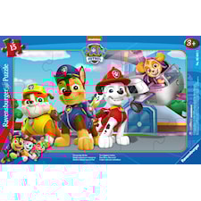 Paw Patrol Four Brave Rescuers Pussel 15 bitar Ravensburger