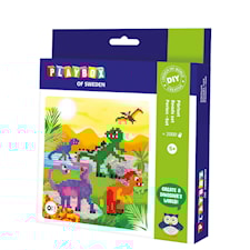 Perlesett, Dinosaurer, 2000 strykeperler, Playbox