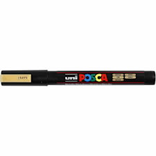 Posca Marker, kulta, nro PC-3M, paksuus 0,9-1,3 mm, 1 kpl