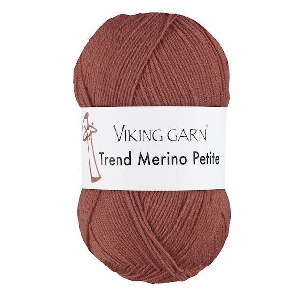 Trend Merino Petite 50 g Hvit 300 Viking Garn