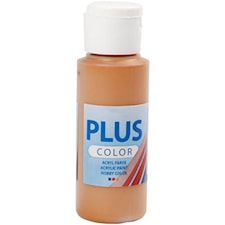 Plus Color-askartelumaali, 60 ml, raw sienna