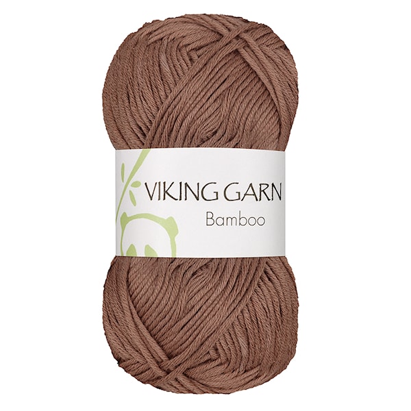 Bamboo 50 g Lysbrun 619 Viking Garn