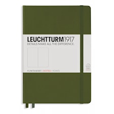 LT NOTEBOOK A5 Hard army 249 p. dotted