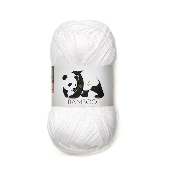 Viking of Norway Bamboo 50 gr Hvit 600