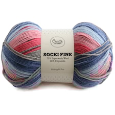 Adlibris Socki Fine 100g Midnight Sun B108