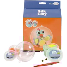Figurer Silk Clay Modellera Papegoja 1 Set